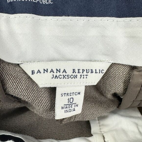 Banana Republic Pants Womens 10 Jackson Fit Stretch Wool Blend Flare Trousers - Picture 11 of 12